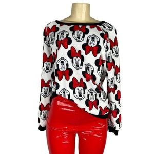 DISNEY Retro Style Mini Mouse Sweater - US 1X